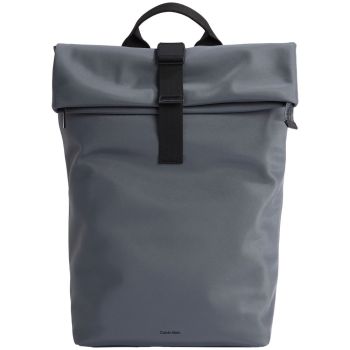 Calvin Klein Rolltop Backpack - Blue-Gray