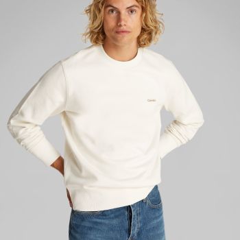 Calvin Klein Sweatshirt - Cremefarbene