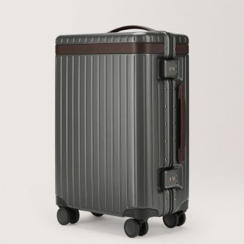 Carl Friedrik The Carry-On - Grau/Schokolade