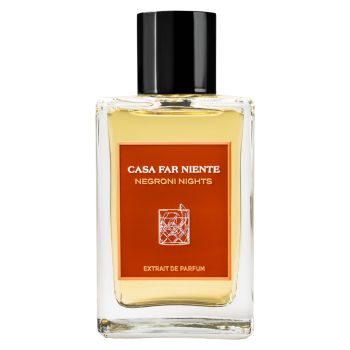 Negroni Nights Extrait de Parfum by Casa Far Niente - a bold and sophisticated fragrance inspired by elegant evenings in Florence. 100ml.
