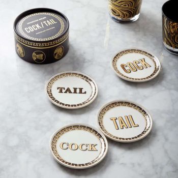 Jonathan Adler Cock/Tail Coasters