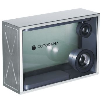 COTODAMA" Lautsprecherbox - Militärsilber