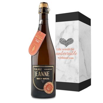 Dame Jeanne Champagne Beer Brut Royal Bourbon Gift Box