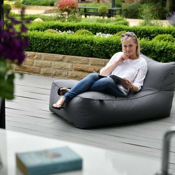 Extreme Lounging B-Bed Lounge-Sitzsack - Grau