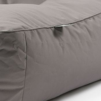 Extreme Lounging B-Bed Lounge-Sitzsack - Silbergrau