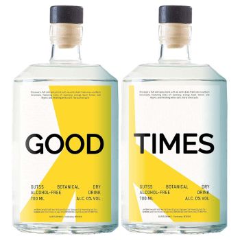 Personalisierte alkoholfreie botanische Dry Gin Duo