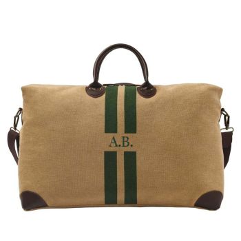 Harvard College Travel Duffel Bag - Beige
