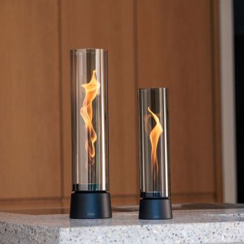 Höfats Spin Air Lantern Bio-Burner - All Black