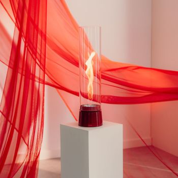 Höfats Spin Air Lantern Bio-Burner - Red