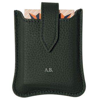 House of Nobilique Leather Card Holder - Green