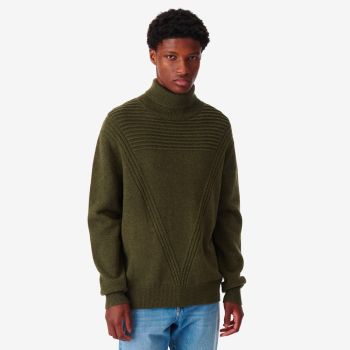 IRO KEEG Rollkragenpullover - Militärgrün