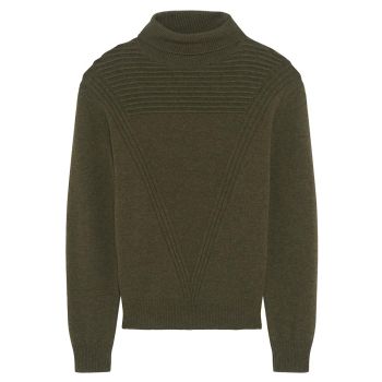 IRO KEEG Rollkragenpullover - Militärgrün
