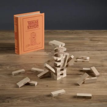 Jenga Vintage Bücherregal Edition