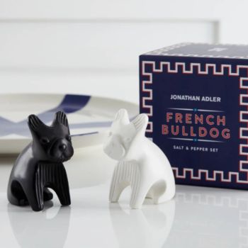 Jonathan Adler Französisches Bulldog Salz- und Pfeffer-Set