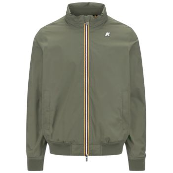 K-Way Amaury Stretch Nylon Jersey Jas - Groen