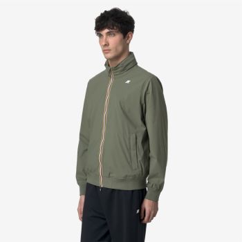K-Way Amaury Stretch Nylon Jersey Jacket - Green