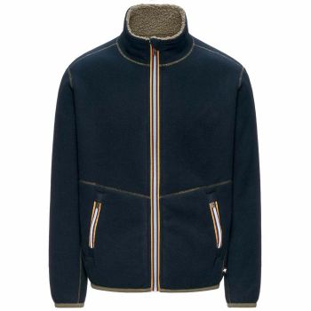 K-Way Pascal Sherpa Polar Reversible Jacket - Green