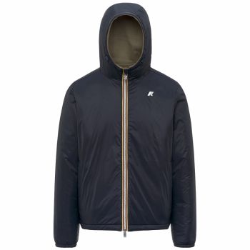 K-Way Spacer Nylon Reversible Jacket - Green