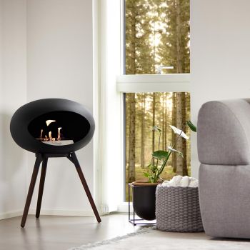 Le Feu Bio-Kamin Ground Wood Low - Räuchereiche