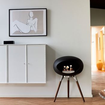 Le Feu Bio-Kamin Ground Wood Low - Räuchereiche