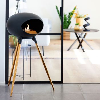 Le Feu Bio-Kamin Ground High - Rosegold