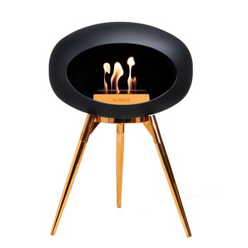 Le Feu Bio-Kamin Ground Low - Rosegold