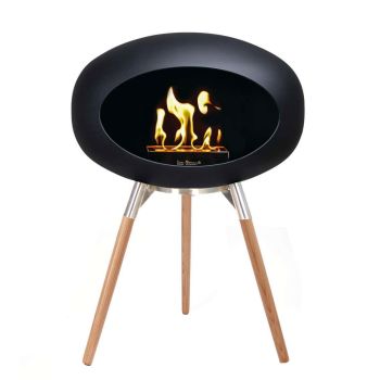 Le Feu Bio-Kamin Ground Wood Low - Soaptreated Eiche