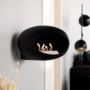 Le Feu Bio-Kamin Wall - Schwarz