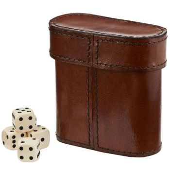 Life Of Riley Leather Dice Shaker