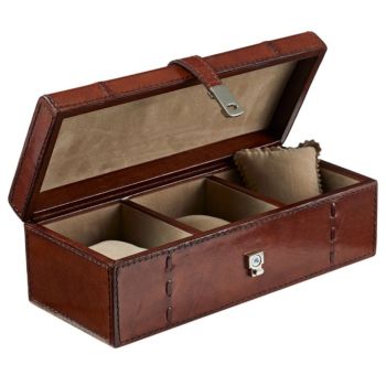 Life Of Riley Leather Watch Box