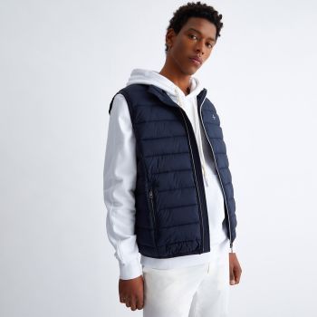 Liu Jo Gesteppte ärmellose Jacke - Marineblau