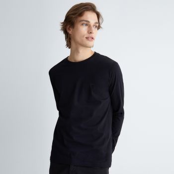 Liu Jo Langärmeliges T-shirt - Schwarz