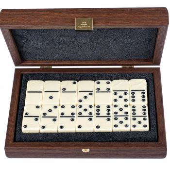 Manopoulus Domino Set - Dark Walnut 