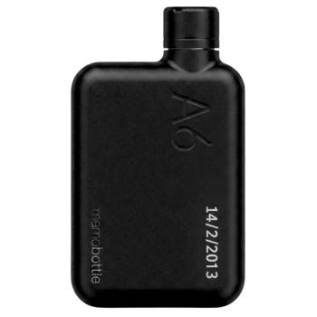 Memobottle Stainless Steel A6 - Black