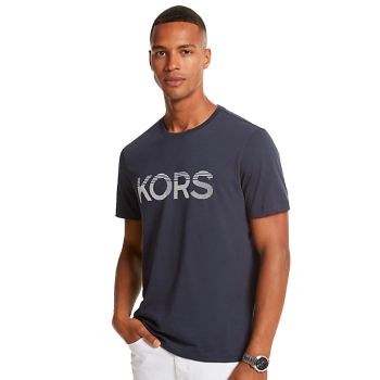 Michael Kors Logo T-Shirt - Marineblau