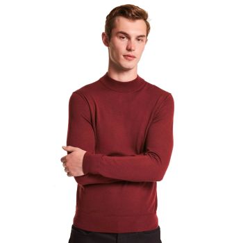 Michael Kors Neck Sweater Merino Wool - Merlot