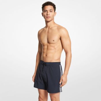 Michael Kors Badeshorts Logo - Marine 