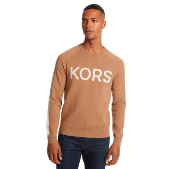 Michael Kors Stretch-Viskose-Pullover - Kamel