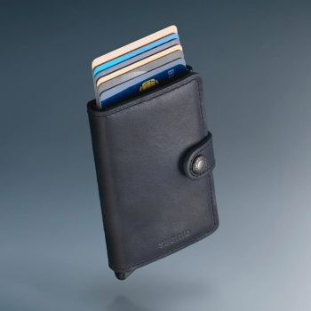 Secrid Miniwallet Vintage - Schwarz