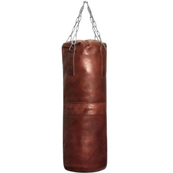 Modest Vintage Player Leather Golf Bag Cart - Heritage Brown 