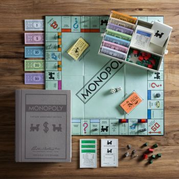 Monopoly Vintage Bücherregal Edition