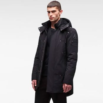 Moose Knuckles Original Stirling Parka - Schwarz