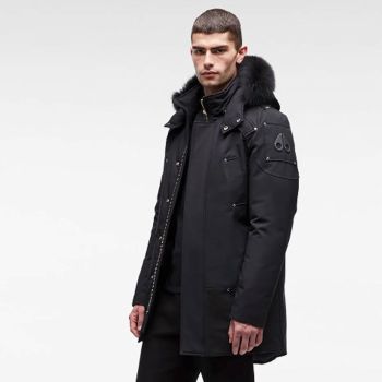 Moose Knuckles Original Stirling Parka Fur - Schwarz