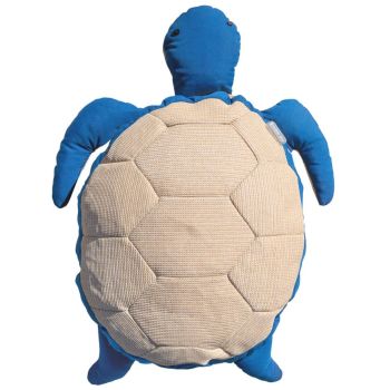 MX Home Turtle Cushion - Beige & Blue