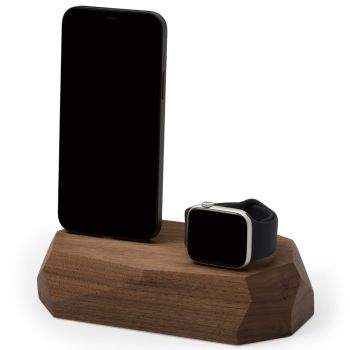 Oakywood Combo Charging Dock - Walnut