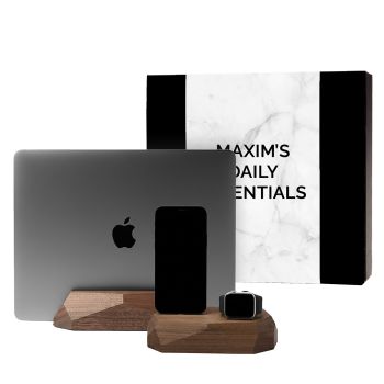 Oakywood Essential Desk Set - Walnut