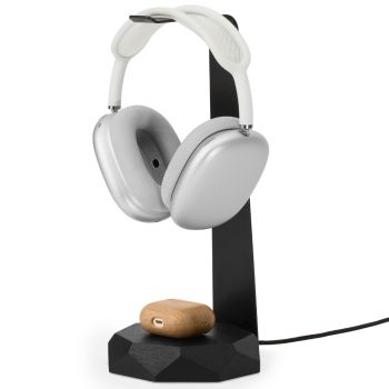 Oakywood 2-in1 Headphones Stand - Black
