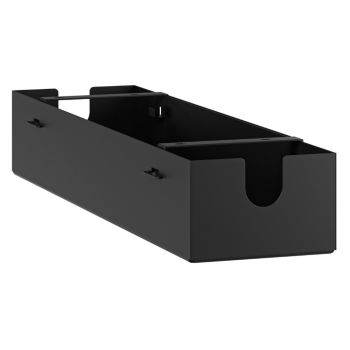 Oakywood Under-desk Cable Management Tray - Black