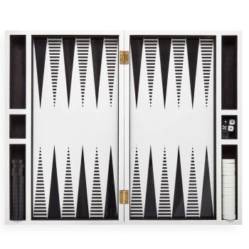 Jonathan Adler Op Art Backgammon Set