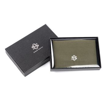 Owen Smith Pocket Square - Green